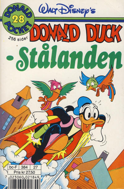 Cover for Donald Pocket (Hjemmet / Egmont, 1968 series) #28 - Stålanden [3. opplag]