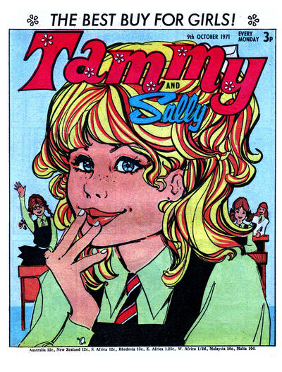Cover for Tammy (IPC, 1971 series) #9 October 1971