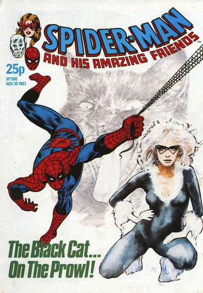 Cover for Spider-Man and His Amazing Friends (Marvel UK, 1983 series) #560