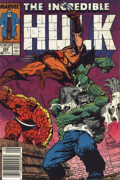 Cover for The Incredible Hulk (Marvel, 1968 series) #359 [Newsstand]