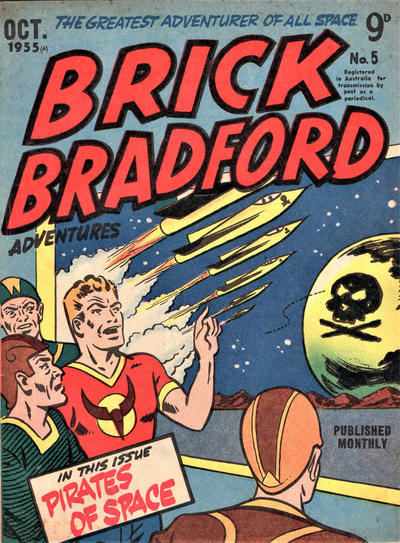 Cover for Brick Bradford Adventures (Magazine Management, 1955 series) #5