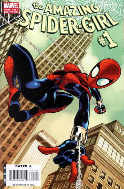 Cover for Amazing Spider-Girl (Marvel, 2006 series) #1 [Ed McGuinness cover]