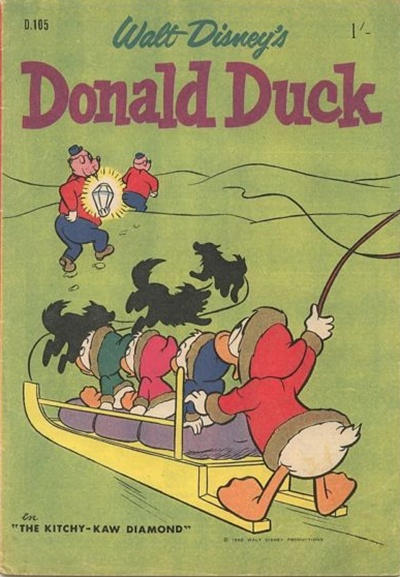Cover for Walt Disney's Donald Duck (W. G. Publications; Wogan Publications, 1954 series) #105