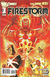 Cover for The Fury of Firestorm: The Nuclear Men (DC, 2011 series) #1 [Second Printing]