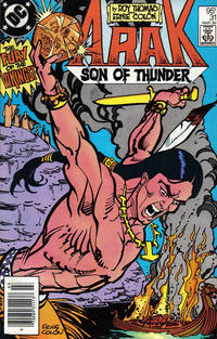 Cover Thumbnail for Arak / Son of Thunder (DC, 1981 series) #31 [Canadian]
