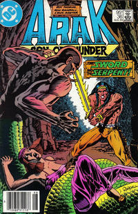 Cover Thumbnail for Arak / Son of Thunder (DC, 1981 series) #36 [Canadian]