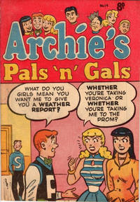 Cover Thumbnail for Archie's Pals 'n' Gals (H. John Edwards, 1950 ? series) #14