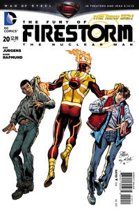 Cover for The Fury of Firestorm: The Nuclear Man (DC, 2012 series) #20