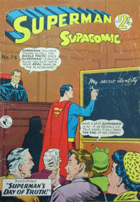 Cover Thumbnail for Superman Supacomic (K. G. Murray, 1959 series) #74