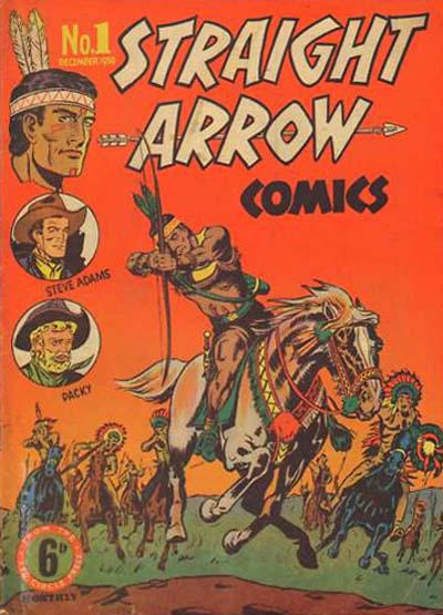 Cover for Straight Arrow Comics (Magazine Management, 1950 series) #1