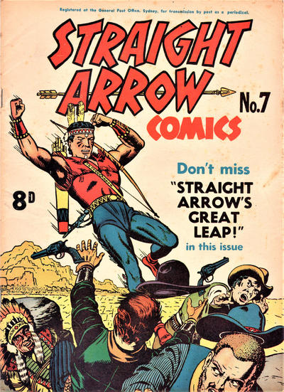 Cover for Straight Arrow Comics (Magazine Management, 1950 series) #7