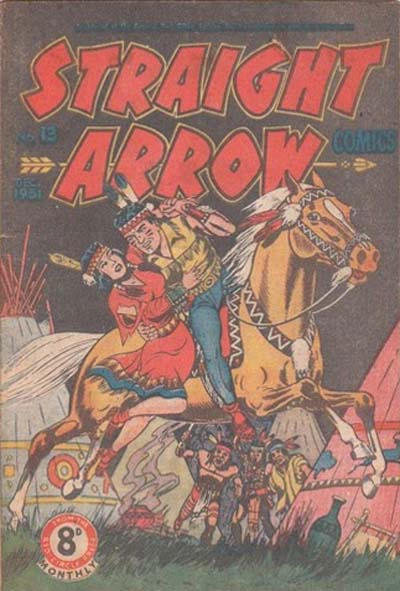 Cover for Straight Arrow Comics (Magazine Management, 1950 series) #13