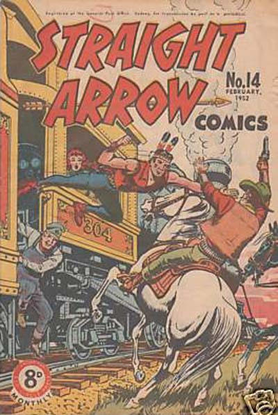Cover for Straight Arrow Comics (Magazine Management, 1950 series) #14