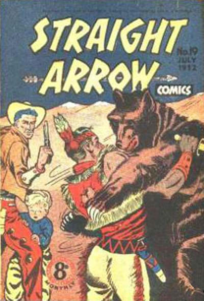 Cover for Straight Arrow Comics (Magazine Management, 1950 series) #19