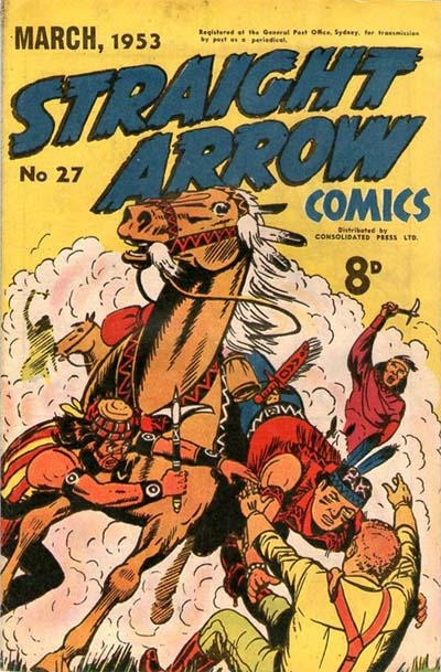 Cover for Straight Arrow Comics (Magazine Management, 1950 series) #27