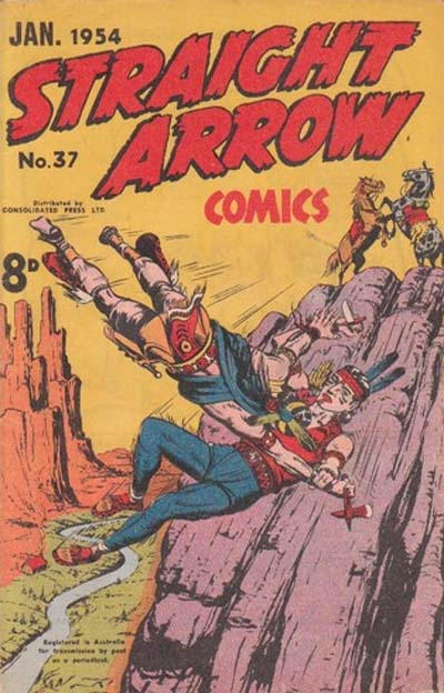 Cover for Straight Arrow Comics (Magazine Management, 1950 series) #37