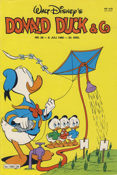 Cover for Donald Duck & Co (Hjemmet / Egmont, 1948 series) #28/1980