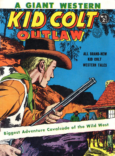 Cover for Kid Colt Outlaw Giant (Horwitz, 1960 ? series) #8