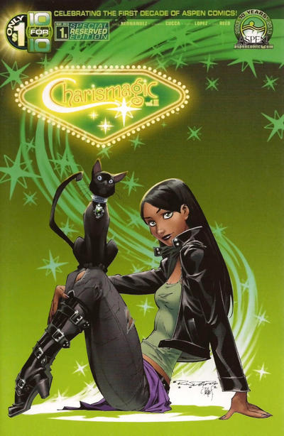 Cover for Charismagic (Aspen, 2013 series) #1 [Cover B - Special Reserved Edition - Khary Randolph]