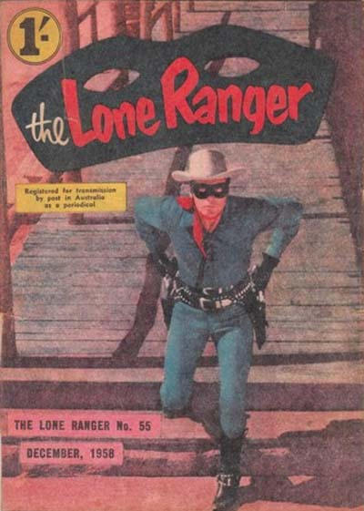 Cover for The Lone Ranger (Consolidated Press, 1954 series) #55