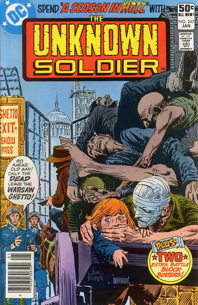 Cover for Unknown Soldier (DC, 1977 series) #247 [Newsstand]