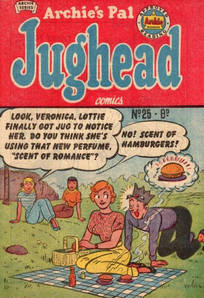 Cover for Archie's Pal Jughead (H. John Edwards, 1950 ? series) #25