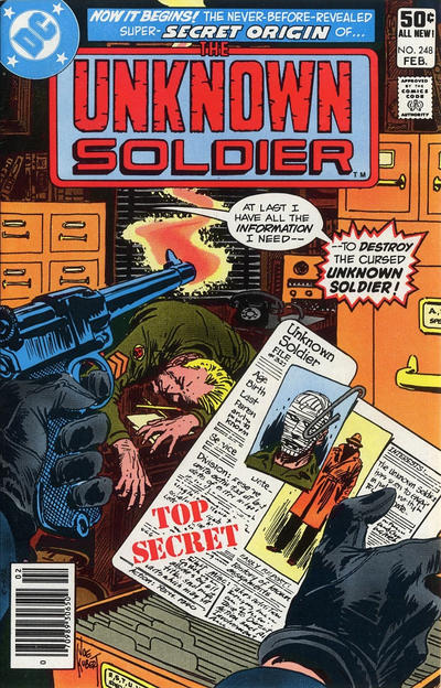 Cover for Unknown Soldier (DC, 1977 series) #248 [Newsstand]