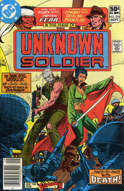 Cover for Unknown Soldier (DC, 1977 series) #255 [Newsstand]