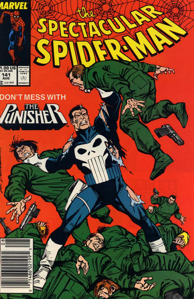Cover for The Spectacular Spider-Man (Marvel, 1976 series) #141 [Newsstand]
