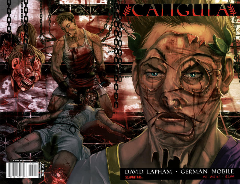 Cover for Caligula (Avatar Press, 2011 series) #6 [Wrap]