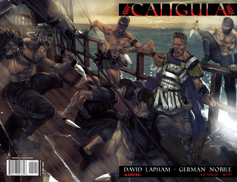 Cover for Caligula (Avatar Press, 2011 series) #4 [Wrap]