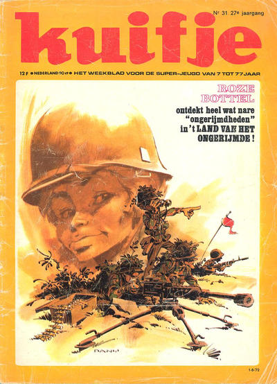 Cover for Kuifje (Le Lombard, 1946 series) #31/1972