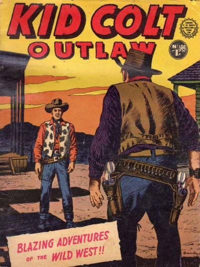 Cover for Kid Colt Outlaw (Horwitz, 1952 ? series) #130