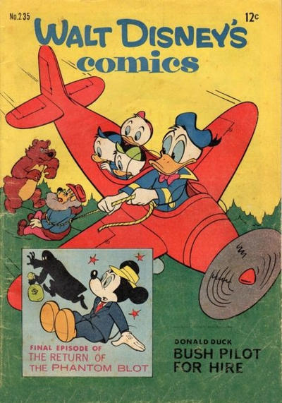 Cover for Walt Disney's Comics (W. G. Publications; Wogan Publications, 1946 series) #235