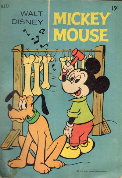 Cover for Walt Disney's Mickey Mouse (W. G. Publications; Wogan Publications, 1956 series) #177