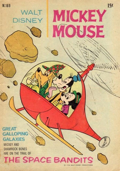 Cover for Walt Disney's Mickey Mouse (W. G. Publications; Wogan Publications, 1956 series) #169
