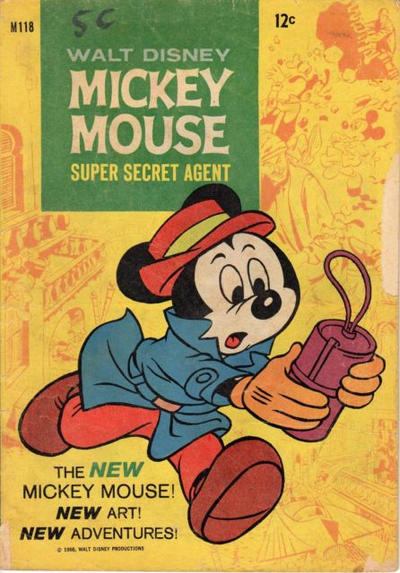 Cover for Walt Disney's Mickey Mouse (W. G. Publications; Wogan Publications, 1956 series) #118