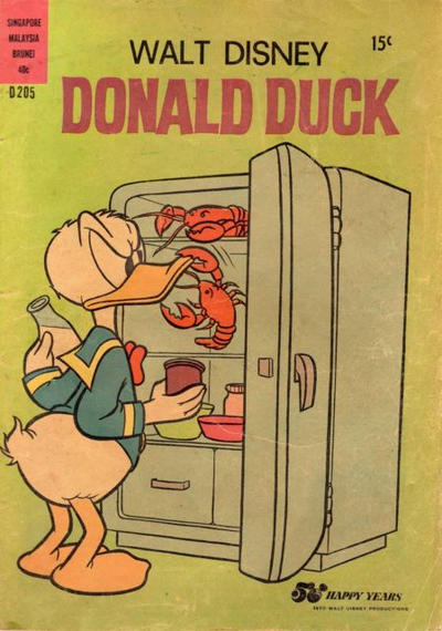 Cover for Walt Disney's Donald Duck (W. G. Publications; Wogan Publications, 1954 series) #205