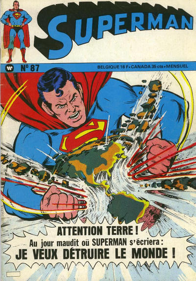 Cover for Superman (Interpresse, 1969 series) #87