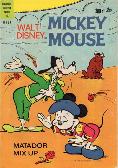 Cover for Walt Disney's Mickey Mouse (W. G. Publications; Wogan Publications, 1956 series) #237