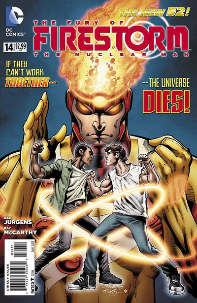 Cover for The Fury of Firestorm: The Nuclear Man (DC, 2012 series) #14