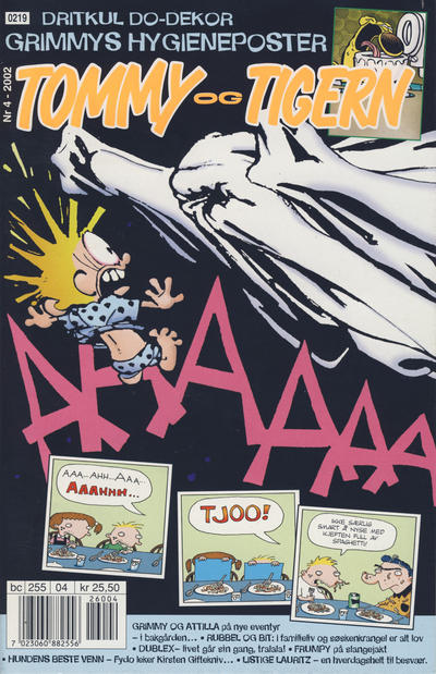Cover for Tommy og Tigern (Bladkompaniet / Schibsted, 1989 series) #4/2002