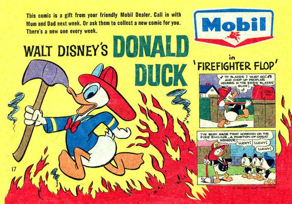 Cover for Mobil Disney Comics (Mobil Oil Australia, 1964 series) #17