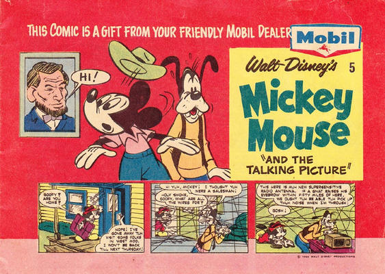 Cover for Mobil Disney Comics (Mobil Oil Australia, 1964 series) #5