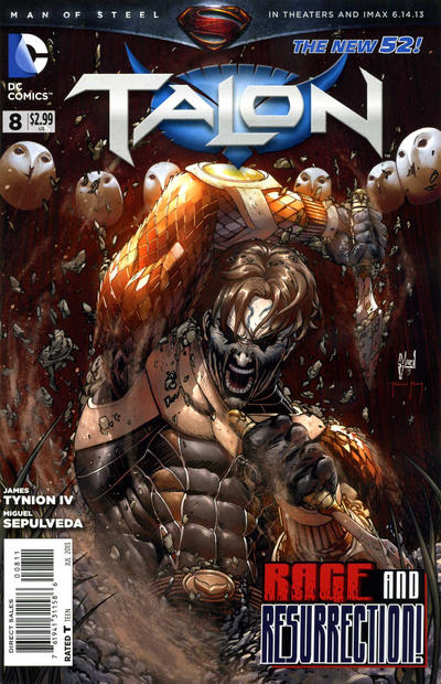 Cover for Talon (DC, 2012 series) #8