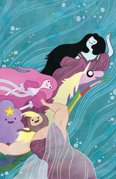 Cover for Adventure Time (Boom! Studios, 2012 series) #16 [Cover C - Sophie Goldstein]