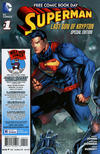 Cover Thumbnail for Superman: The Last Son of Krypton FCBD Special Edition (2013 series) #1 [Mile High Comics]