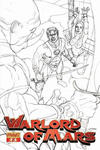 Cover Thumbnail for Warlord of Mars (2010 series) #8 ["Black & White Art" retailer incentive cover]