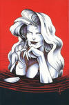 Cover for Lady Death Swimsuit Special (Chaos! Comics, 1994 series) #1 [Velvet Edition]
