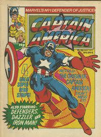 Cover Thumbnail for Captain America (Marvel UK, 1981 series) #8